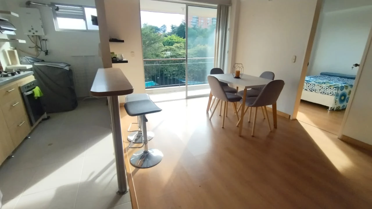 Aparta estudio AMOBLADO el Caney, Rionegro 