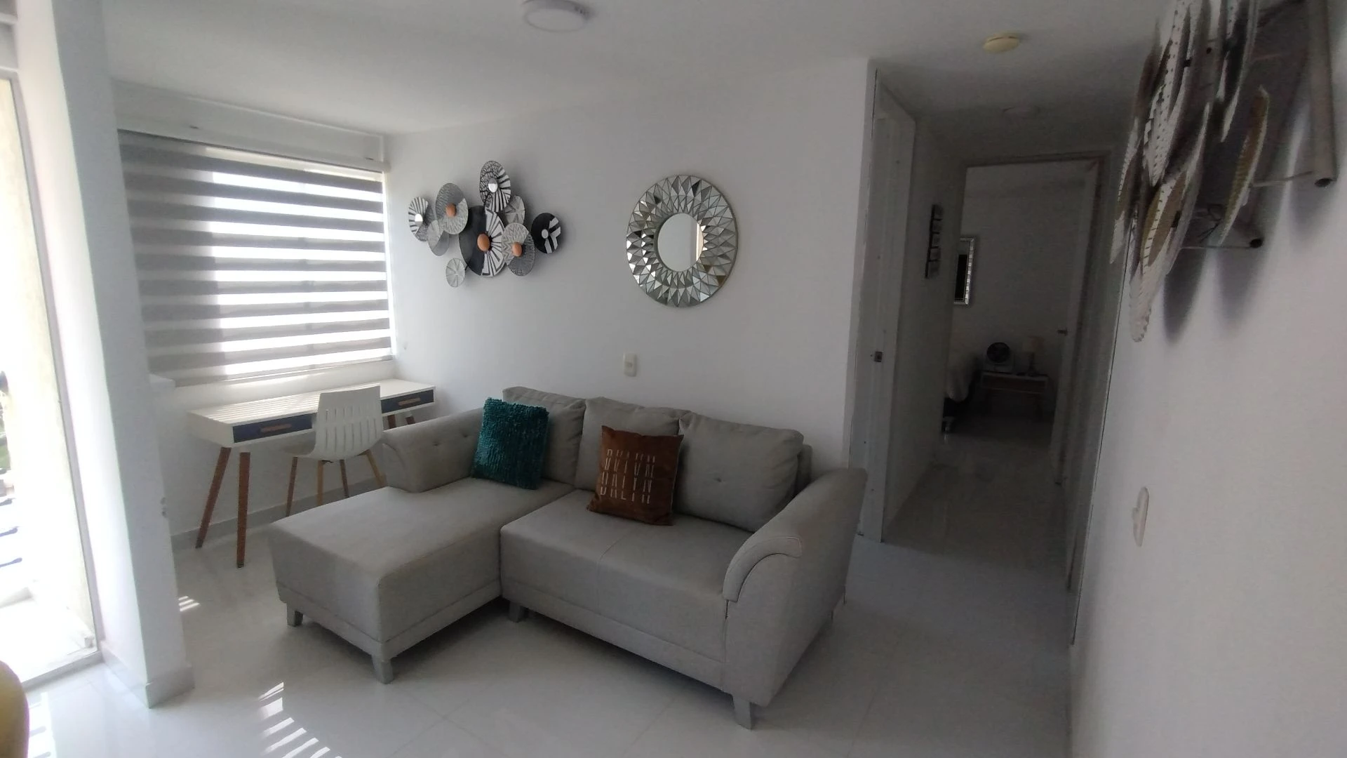APARTAMENTO AMOBLADO EN ARRIENDO EN ALAMEDA DEL RÍO.